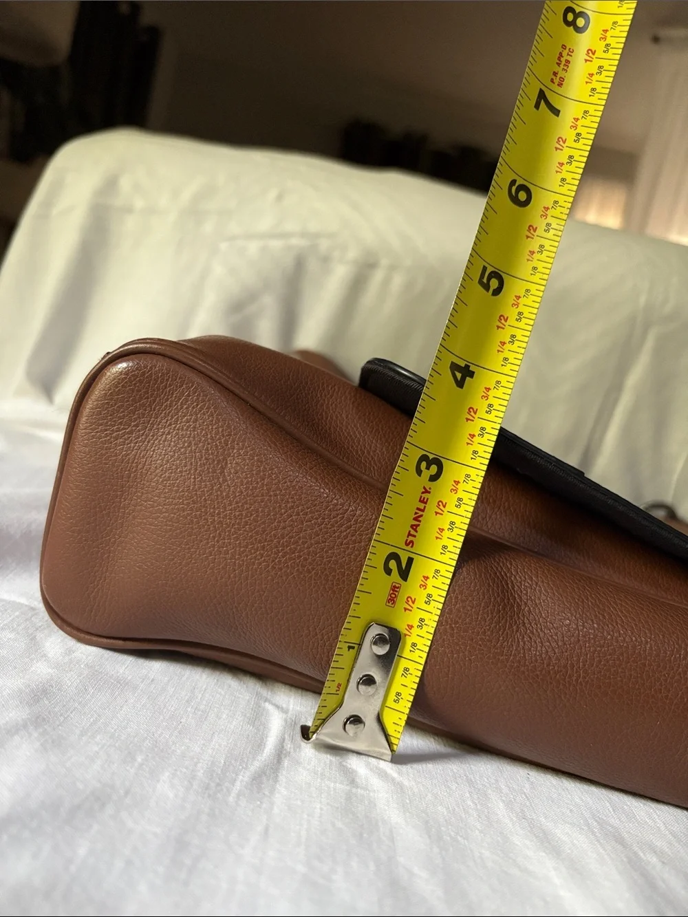 Coach Tan/Brown Leather Messenger Bag